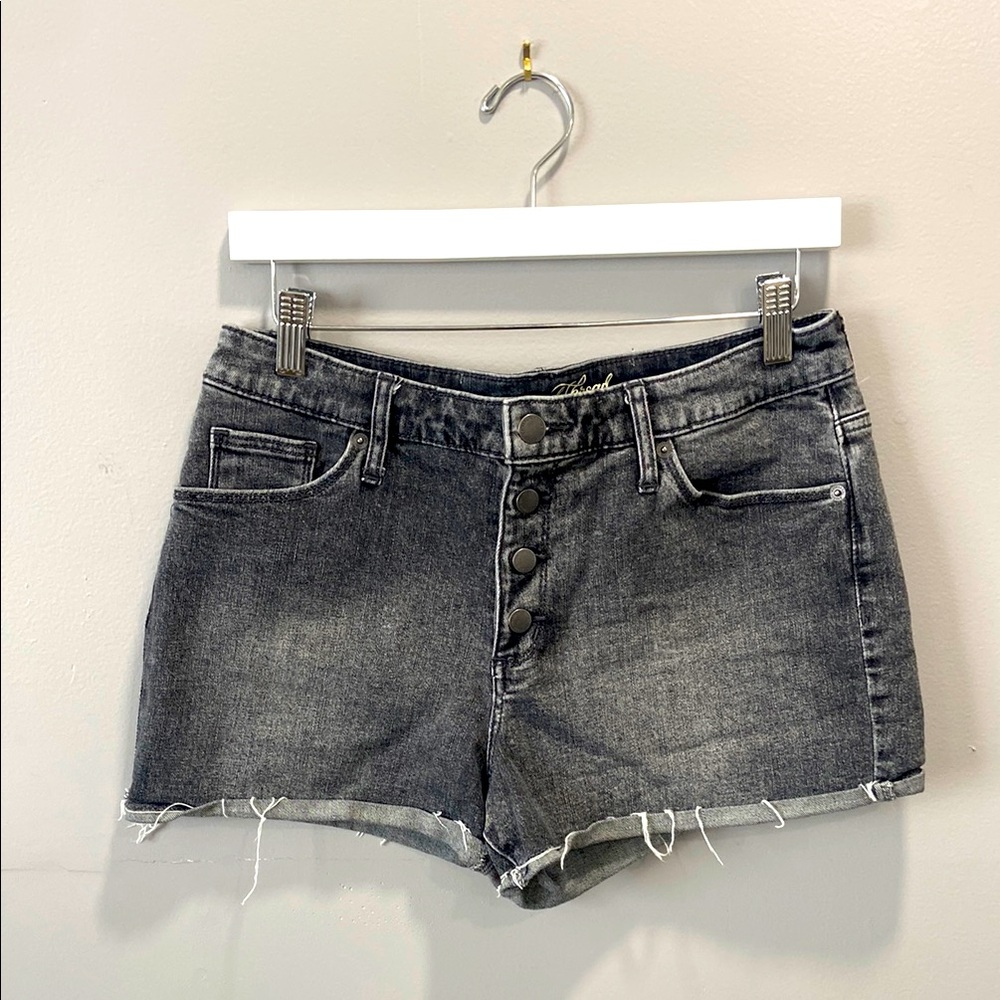 Universal Threads Women's Black Denim Shorts